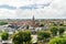 View of Leeuwarden and St.Dominicusker Church, Netherlands