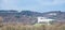 View of Leith Hill taken from its south side on a cold winter day