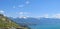 View from the Leman Lake , Switzerland , Panorama