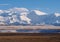 View of Lenin peak from Kyrgyzstan