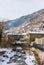 View of Les Bons village near Encamp. Andorra