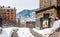 View of Les Bons village near Encamp. Andorra