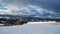 View of Liberec town with Mount Jested.