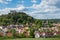 View at Lichtenberg castle in beautiful Fischbachtal, Odenwald, Hesse, Germany