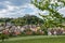 View at Lichtenberg castle in beautiful Fischbachtal, Odenwald, Hesse, Germany