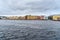 View of Lieutenant Schmidt Embankment. Saint Petersburg. Russia