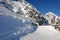 View on the lift station Lomnicke Sedlo.