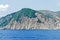 View of the Ligurian Coastline near Cinque Terre