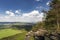 View from the Lilienstein rock formation, Saxony