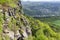 View from the Lilienstein rock formation, Saxony