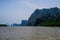 View limestone island in Phang Nga Bay National