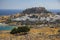 View of Lindos on Rhodes island