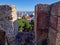 View of Lisbon Cathedrals from the Castelo Sao Jorge in Portugal