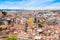 View of Lisbon from Miradouro da Graca viewpoint in Lisbon, Por