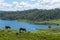 View from Lithgow countryside town in NSW Australia