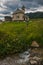 View of little alpine church in Alto Adige, South Tyrol, Italy