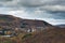 View of a little village in the Eifel in Germany.