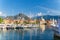 View of little village of Feriolo, on Lake Maggiore, in Piedmont