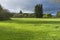 A view of Loch Lomond valley. Autumn Scottish landscape