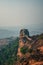 View Of Lohagad Fort From The Top of The Lohagad Fort in Pune, Maharashtra, India