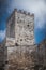 View of Lombardia Castle in Enna, Sicily, Italy