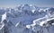 View from Lomnicky stit - peak in High Tatras