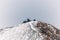 A view of a lonely peak, Giant Mountains, Poland