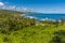 A view looking down towards Bathsheba Beach on the east coast of Barbados