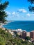 View looking East from Malaga Harbor