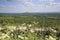 View looking towards the Quantock hills