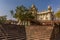 A view looking up towards the Jaswant Thada monument of Jodhpur, Rajasthan, India