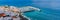 View of Los Gigantes marina with yachts and boats in Tenerife, Canary islands, Spain