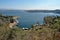 View of the Los Molinos Lake in Cordoba Province, Argentina