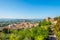 View at the lower town of Certaldo in Italian Tuscany