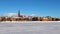 View of Luleå from Luleå\\\'s ice rink
