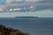 A view of Lundy island from the mainland