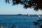 View of luxury yachts in the sea, Menton, France. Close-up