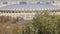 View of Luzhniki stadium from Sparrow Hills or Vorobyovy Gory observation viewing platform