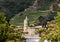View of the M. Chapoutier Crozes-Hermitage vineyards in Tain l`Hermitage, Rhone valley,