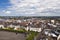 View on Maastricht city from top of Red tower