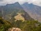 View of Machu Picchu from the top of Waynapicchu mountain