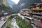 View of Machupicchu or Aguas Calientes