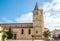 View at the Madeleine church in Beziers - France