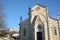 View of Madonna di Guadalupe sanctuary. Santo Stefano d`Aveto. Genoa province. Liguria. Italy