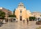 View of the Madrice church in the historic center of Favignana, Sicily