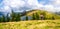 View of the magnificent summits and the pristine beauty of the KitzbÃ¼heler alps