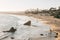 View of the Main Beach in Corona del Mar, Newport Beach, California