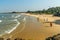 View of Main beach in Gokarna. India