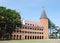 View of the main building at Yersin School in Dalat, Vietnam