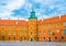 View of the main courtyard of the royal castle in Warsaw....IMAGE